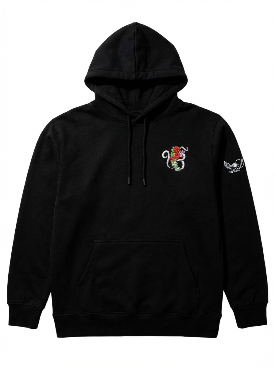 Ik Onkar Black Hoodie